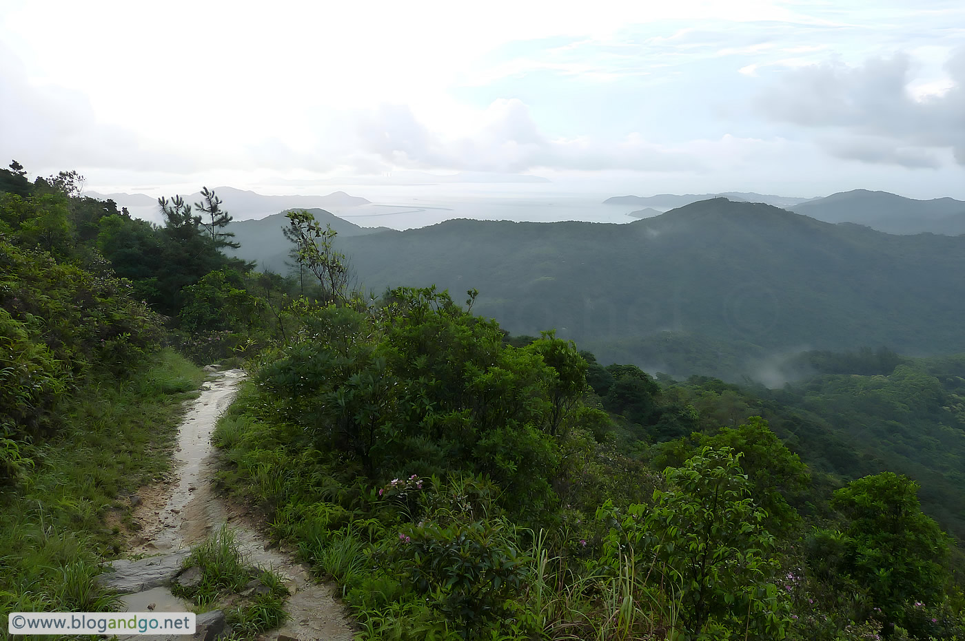 Sunset Peak at Dawn - Cool and Misty Morning
